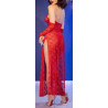 Chilirose Robe Longue PAOLINA Rouge
